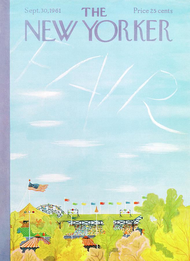 New Yorker September 30th, 1961 Painting by Ilonka Karasz