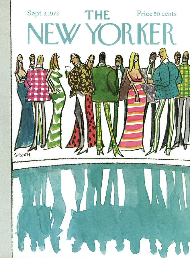 New Yorker September 3rd, 1973 Painting by Charles Saxon