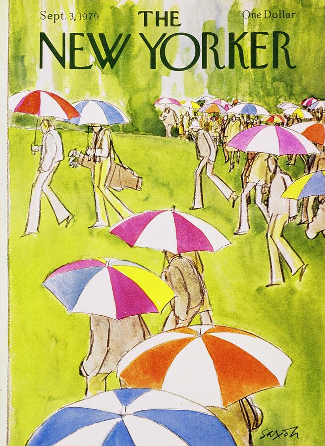 New Yorker September 3rd 1979 Painting by Charles D Saxon