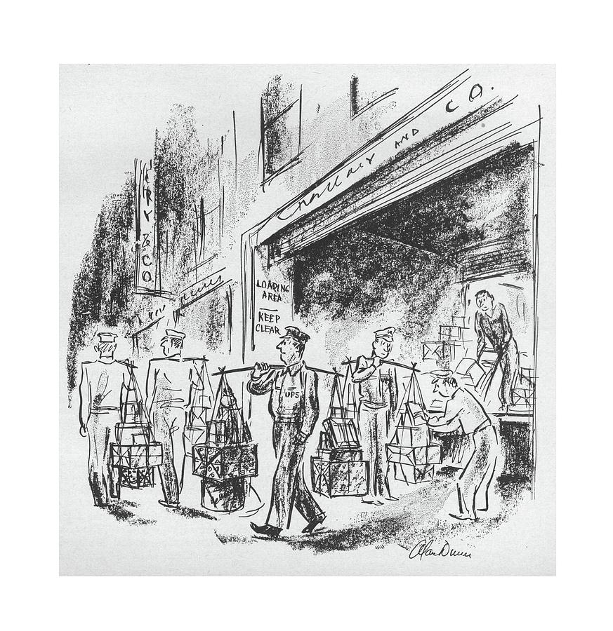 New Yorker September 4th, 1943 Drawing by Alan Dunn