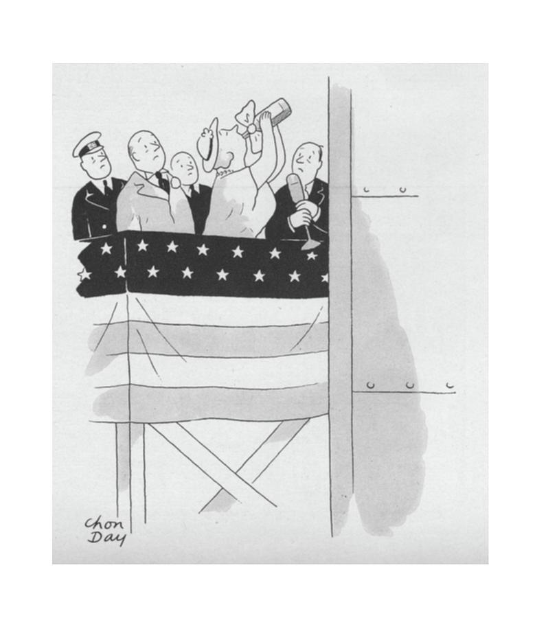 New Yorker September 4th, 1943 Drawing by Chon Day