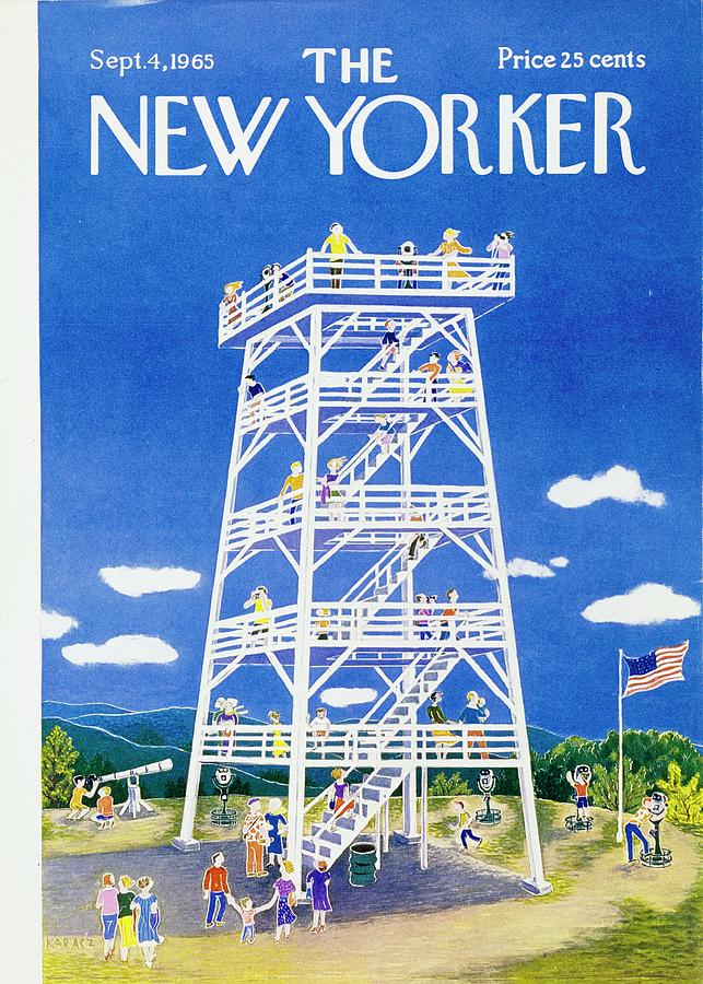New Yorker September 4th 1965 Painting by Ilonka Karasz