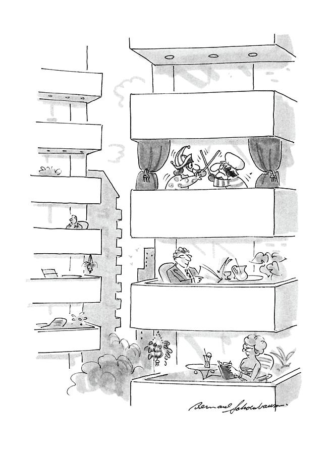 New Yorker September 5th, 1988 Drawing by Bernard Schoenbaum
