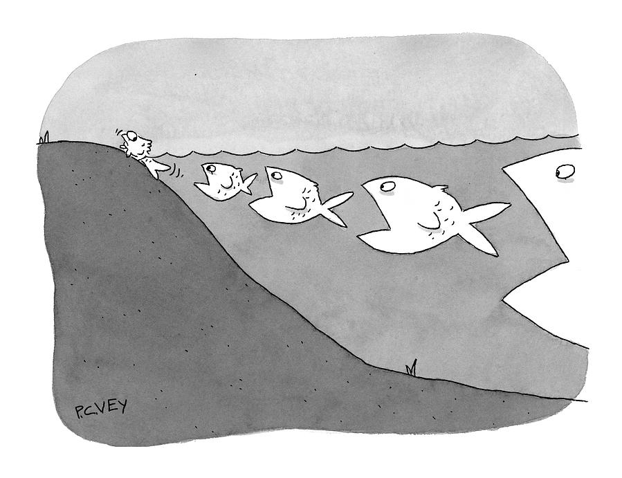 New Yorker September 7th, 1998 Drawing by Peter C. Vey