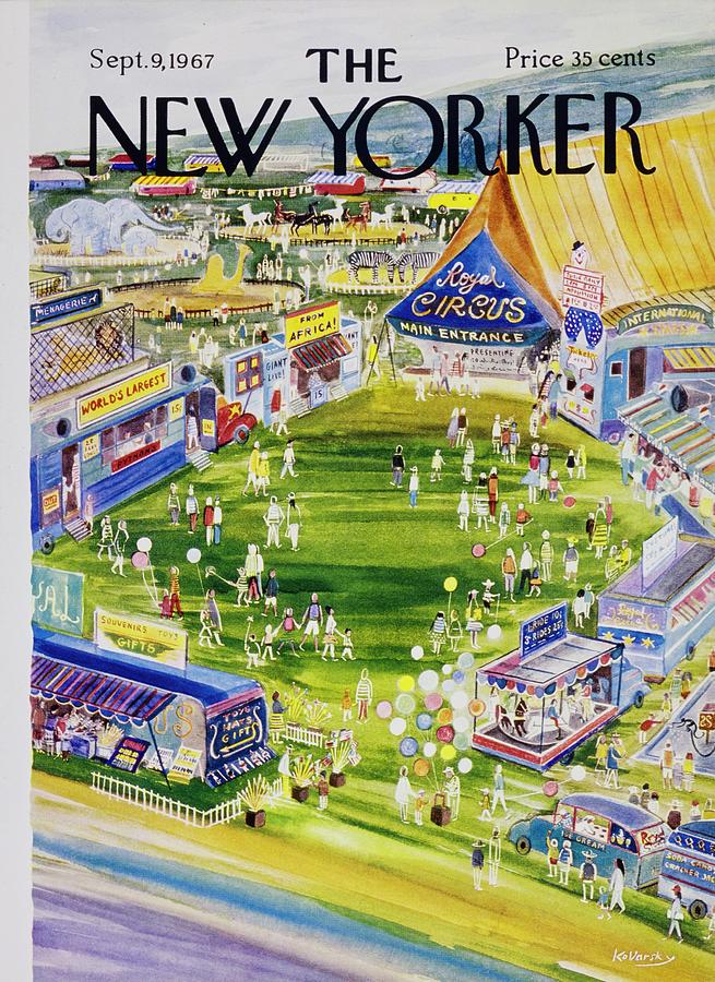 New Yorker September 9th 1967 Painting by Anatole Kovarsky