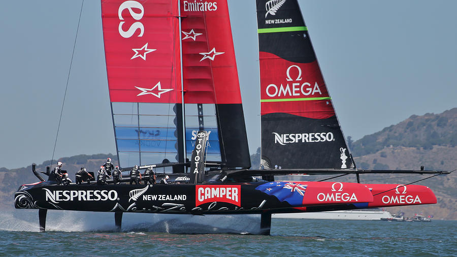 New Zealand Americas Cup Photograph by Steven Lapkin