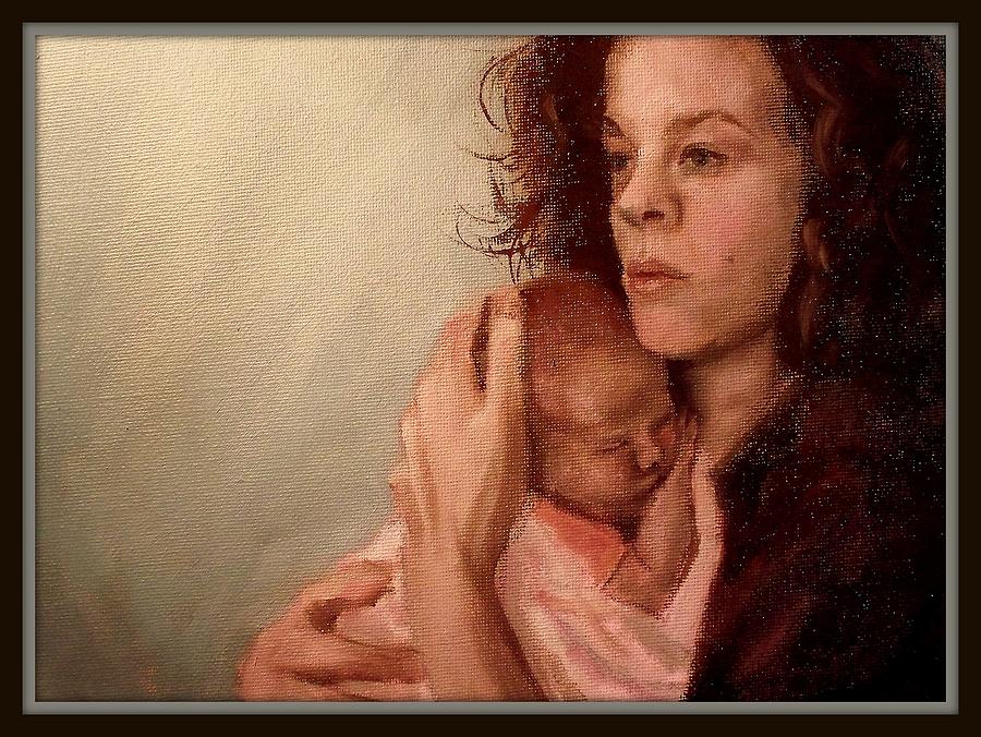 Newborn Painting by John Presley