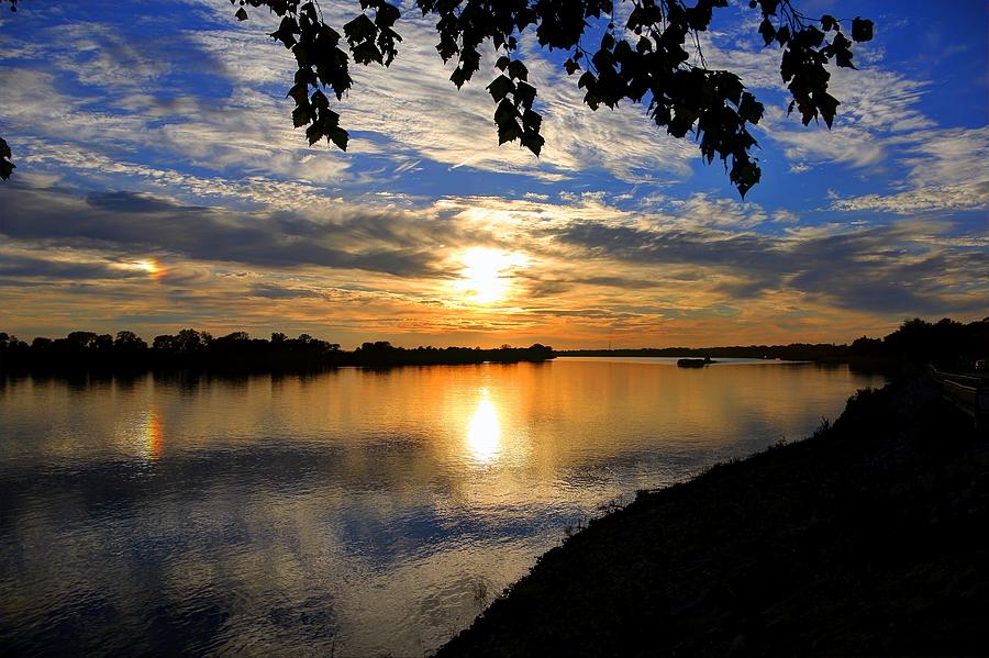 Newburgh Riverfront Sunset Photograph by Todd Carter