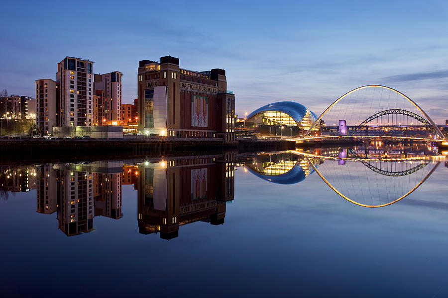 Newcastle Quayside Photograph by Stephen Taylor