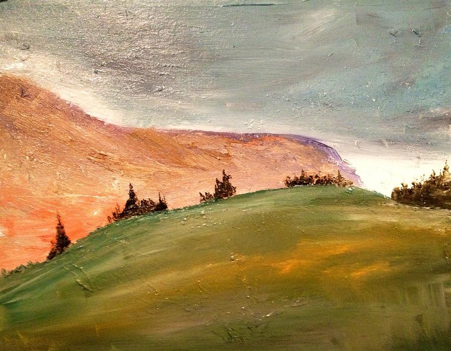 Newfoundland Peak Painting by Desmond Raymond