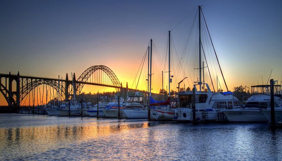 Newport Oregon Photograph by Mike Ronnebeck