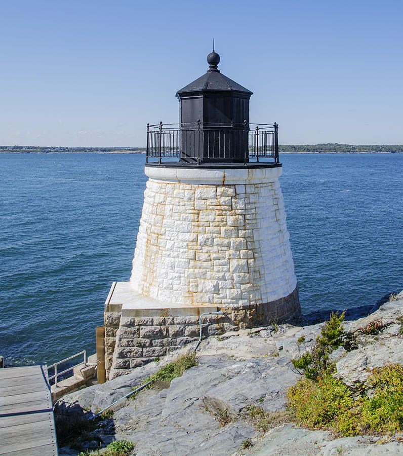 Newport RI - Castle Hill Lighthouse Photograph by Bill Cannon - Pixels