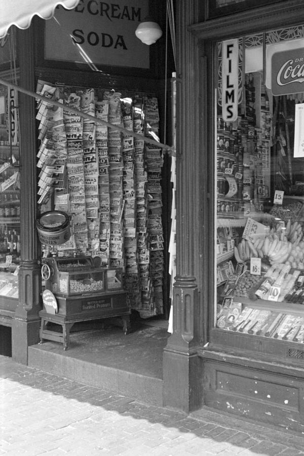 Newsstand, 1937 Photograph by Granger