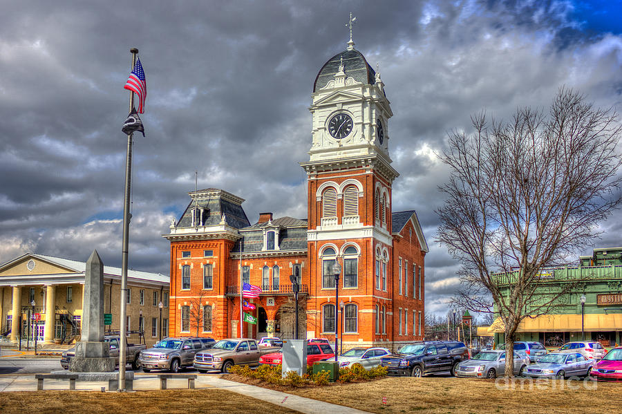 Historic Newton County Court House  Photograph by Reid Callaway