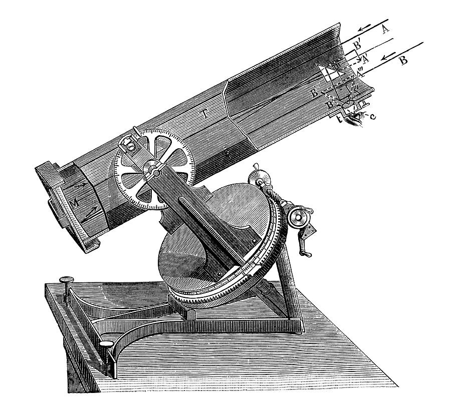 Newtonian Telescope Photograph by Science Photo Library