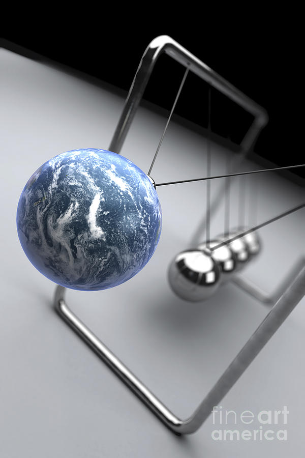 Newtons Cradle Photograph by Science Picture Co