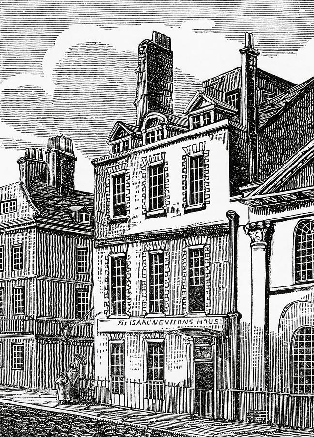 Newtons House Photograph by Royal Astronomical Society/science Photo Library