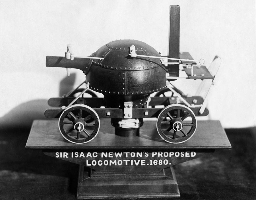 Newtons Teakettle Locomotive Photograph by Underwood Archives