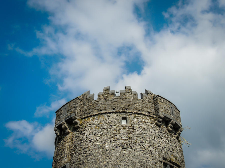 Newtown Castle Tower in Irelands Burren Region Photograph by James Truett
