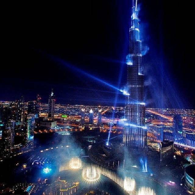 Dubai Photograph - #newyearsindubai #bestplacetosee by Zane Blades