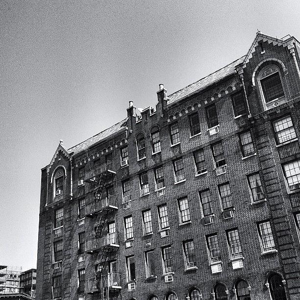 Architecture Photograph - #newyork #blackandwhite #architecture by Matthew Bryan Beck