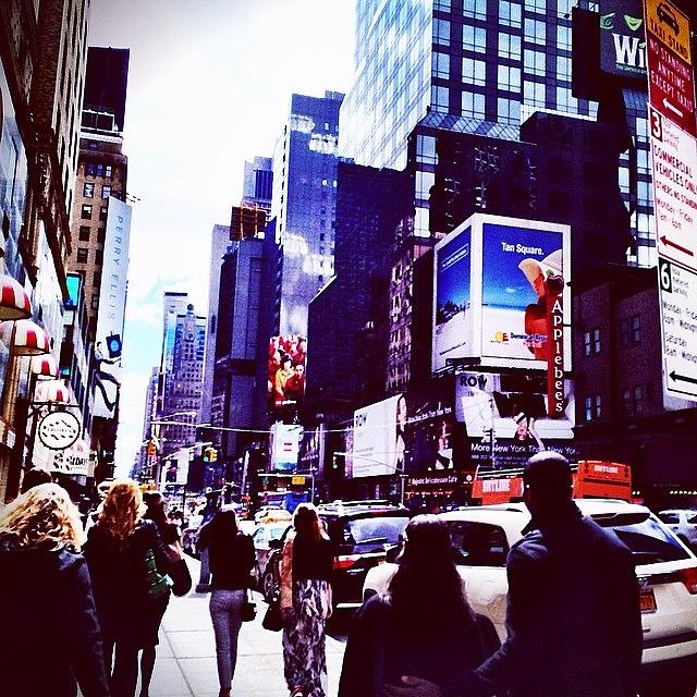 New York City Photograph - #newyork City Scene. Was So Happy To by Jill Bromenschenkel