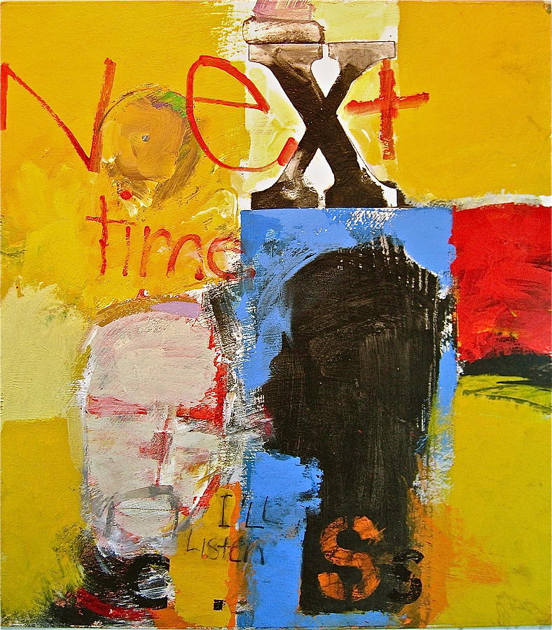 Next Time Ill Listen Painting by Cliff Spohn
