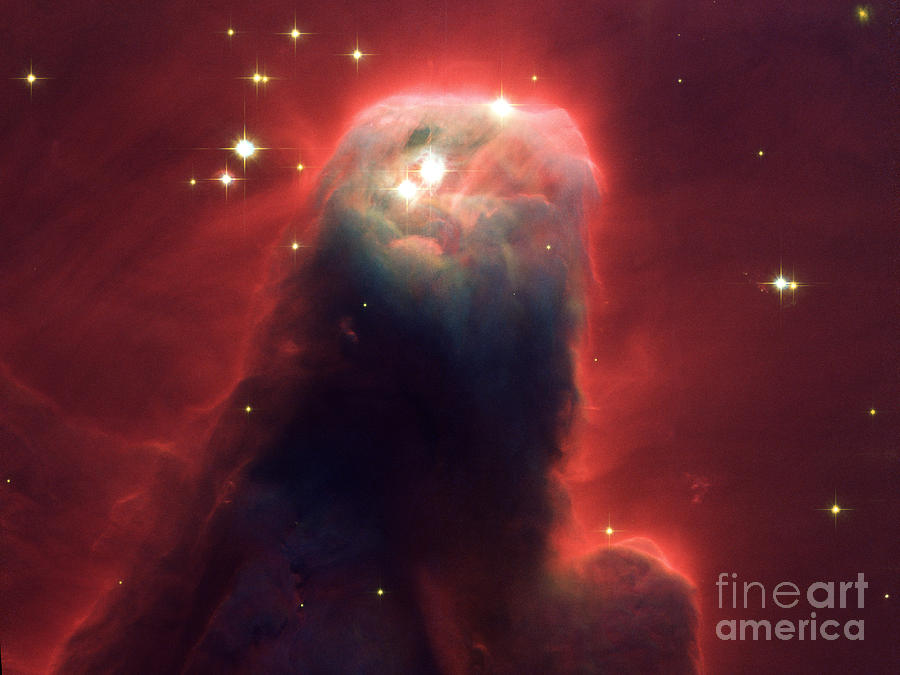 Space Photograph - Ngc 2264 Cone Nebula by Science Source