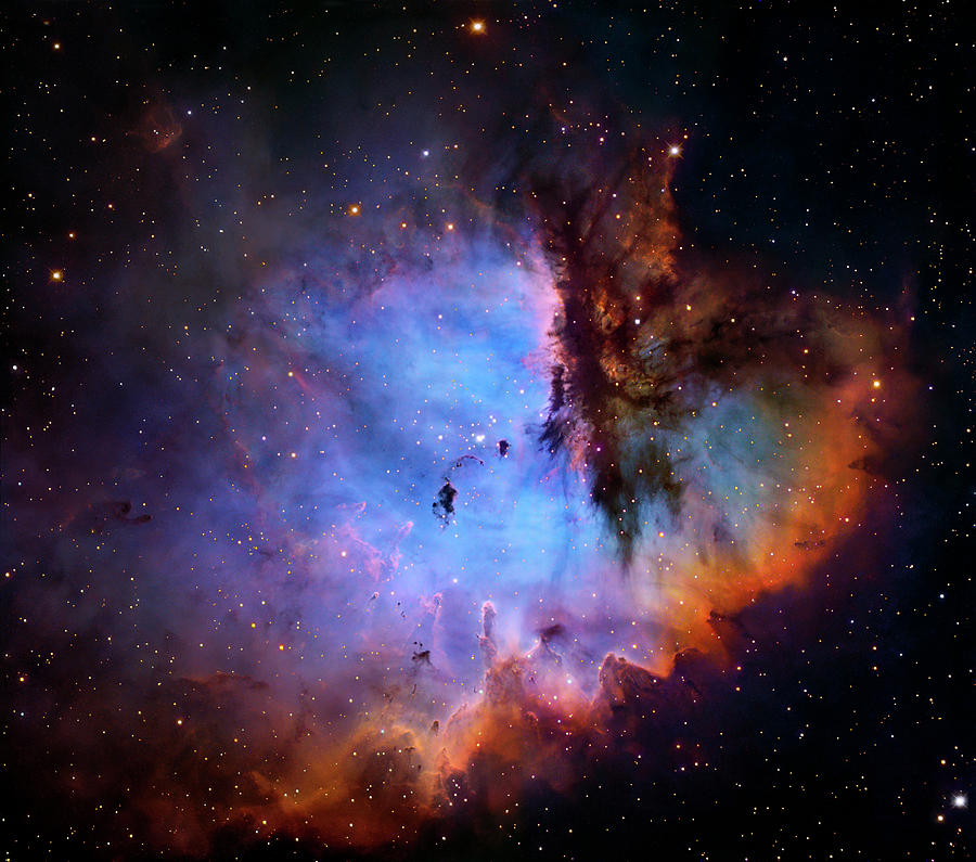 Ngc 281 Emission Nebula Photograph by Michael Joner And David Laney (byu)/robert Gendler/science Photo Library