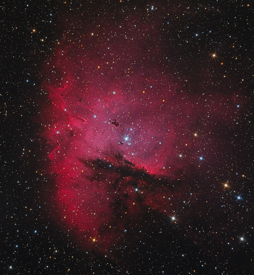 Space Photograph - Ngc 281, The Pacman Nebula by Bob Fera