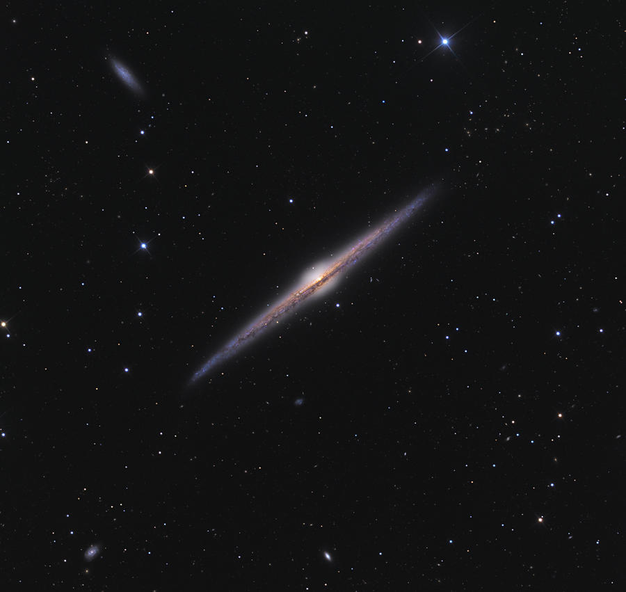 NGC 4565 Needle Galaxy Photograph by Celestial Images