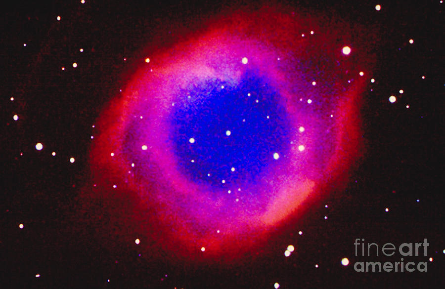 Ngc-7293 The Helix Nebula Photograph by John Chumack