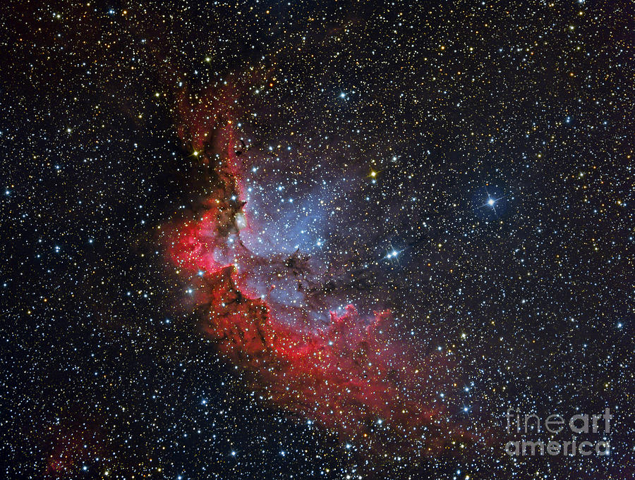 Ngc 7380, The Wizard Nebula Photograph by Reinhold Wittich