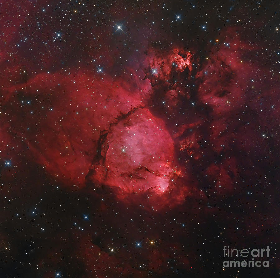 Ngc 896 In The Heart Nebula Photograph by Bob Fera