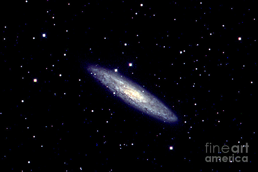 Space Photograph - Ngc253 Galaxy In Constellation Sculptor by John Chumack
