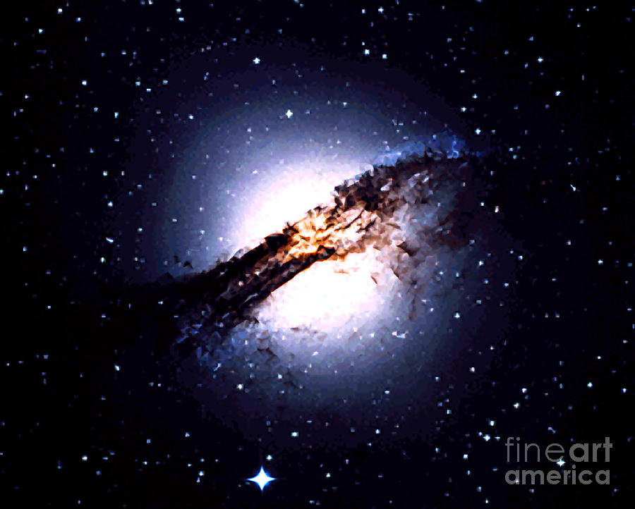 Ngc5128 Galaxy Photograph by John Chumack