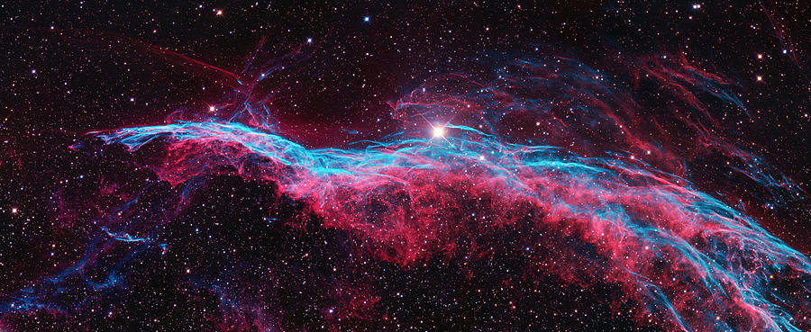 Ngc6960 Photograph by Celestial Images