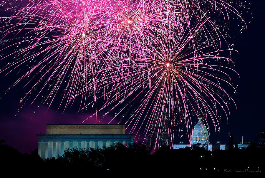 ngton DC Fireworks Photograph