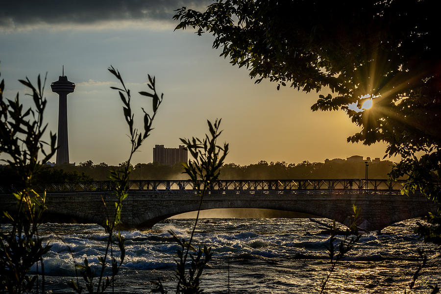 Niagara Falls Photograph - Niagara Dusk by Pat Scanlon Niagara Falls Photograph - Niagara Dusk by Pat Scanlon