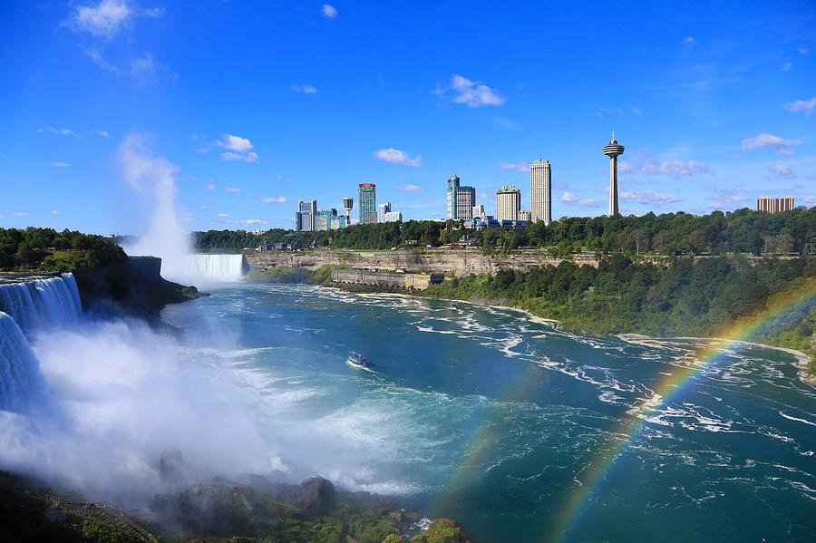 Niagara Falls and Rainbows Photograph by Rachel Cohen