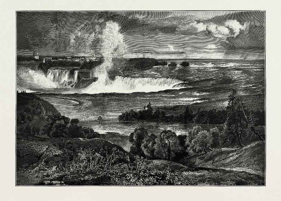 Niagara Falls, Canada Drawing by Canadian School | Fine Art America