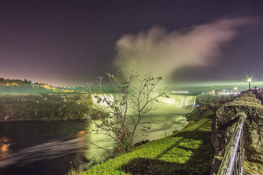 Niagara Falls Canadian side Photograph by Nick Mares
