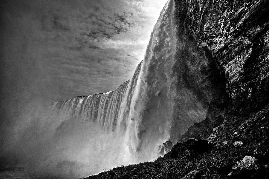 Niagara Falls from the side Photograph by Prince Andre Faubert