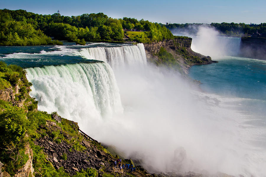 Niagara Falls in the day Photograph by John McGraw
