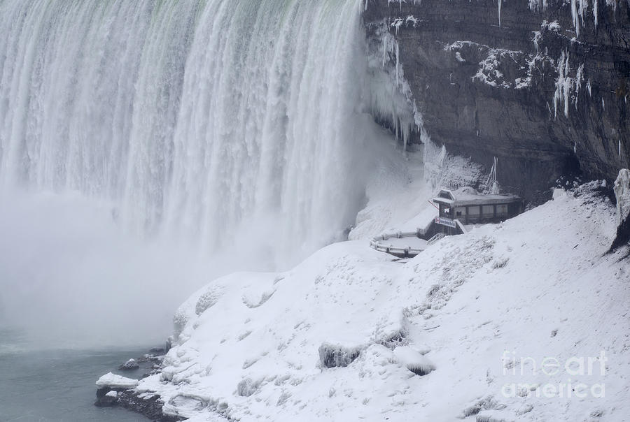 Niagara Falls In Winter Photograph