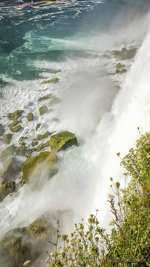 Landscape Photograph - Niagara Falls on the rocks by LeeAnn McLaneGoetz McLaneGoetzStudioLLCcom