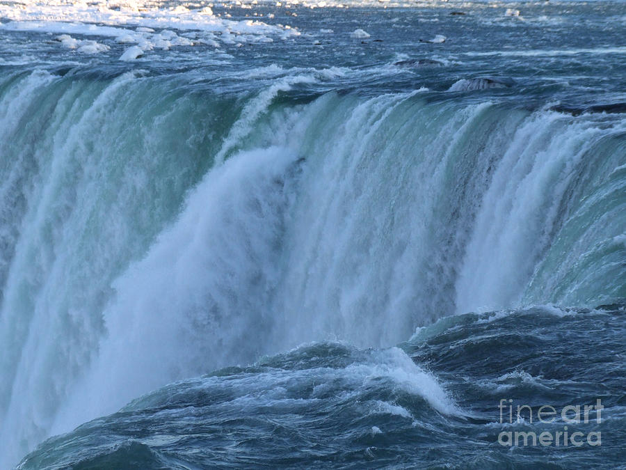 Niagara - The power of the Falls Photograph by Phil Banks