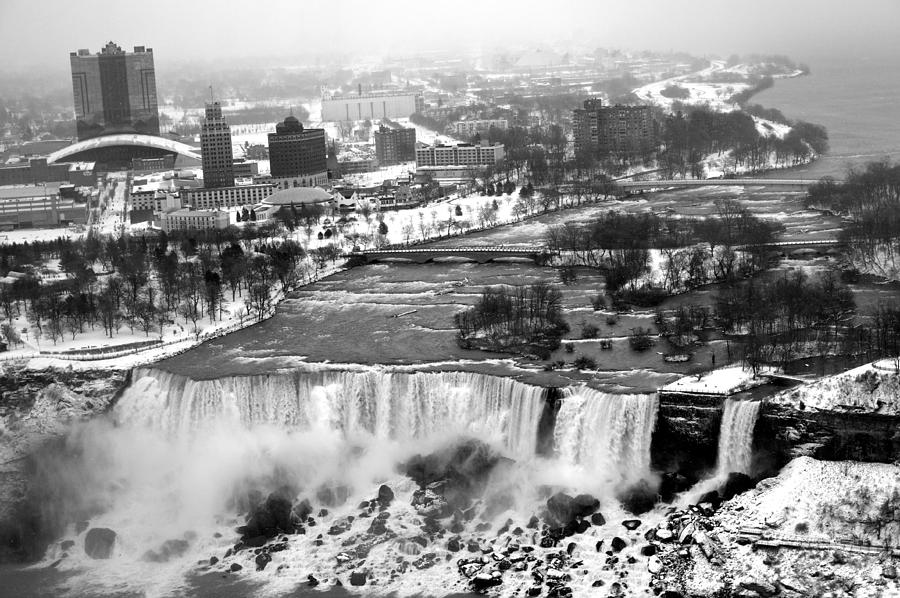 Waterfall Photograph - Niagara Falls by Snow  White