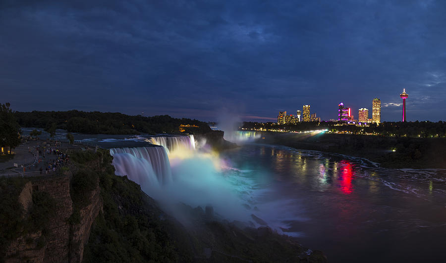 Niagara Falls U.S. Side Photograph by John McGraw