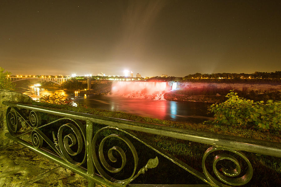 Canada Photograph - Niagara Falls USA side by Nick Mares